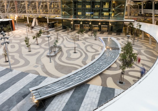 Adelaide Airport Water Feature