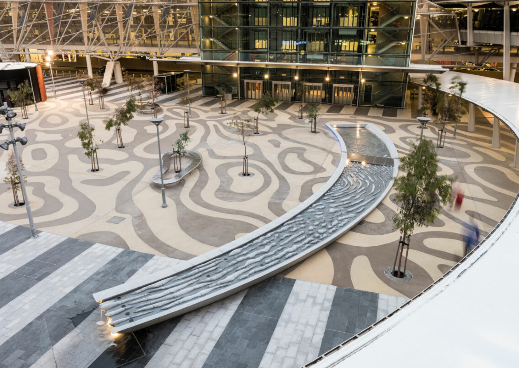 Adelaide Airport Water Feature