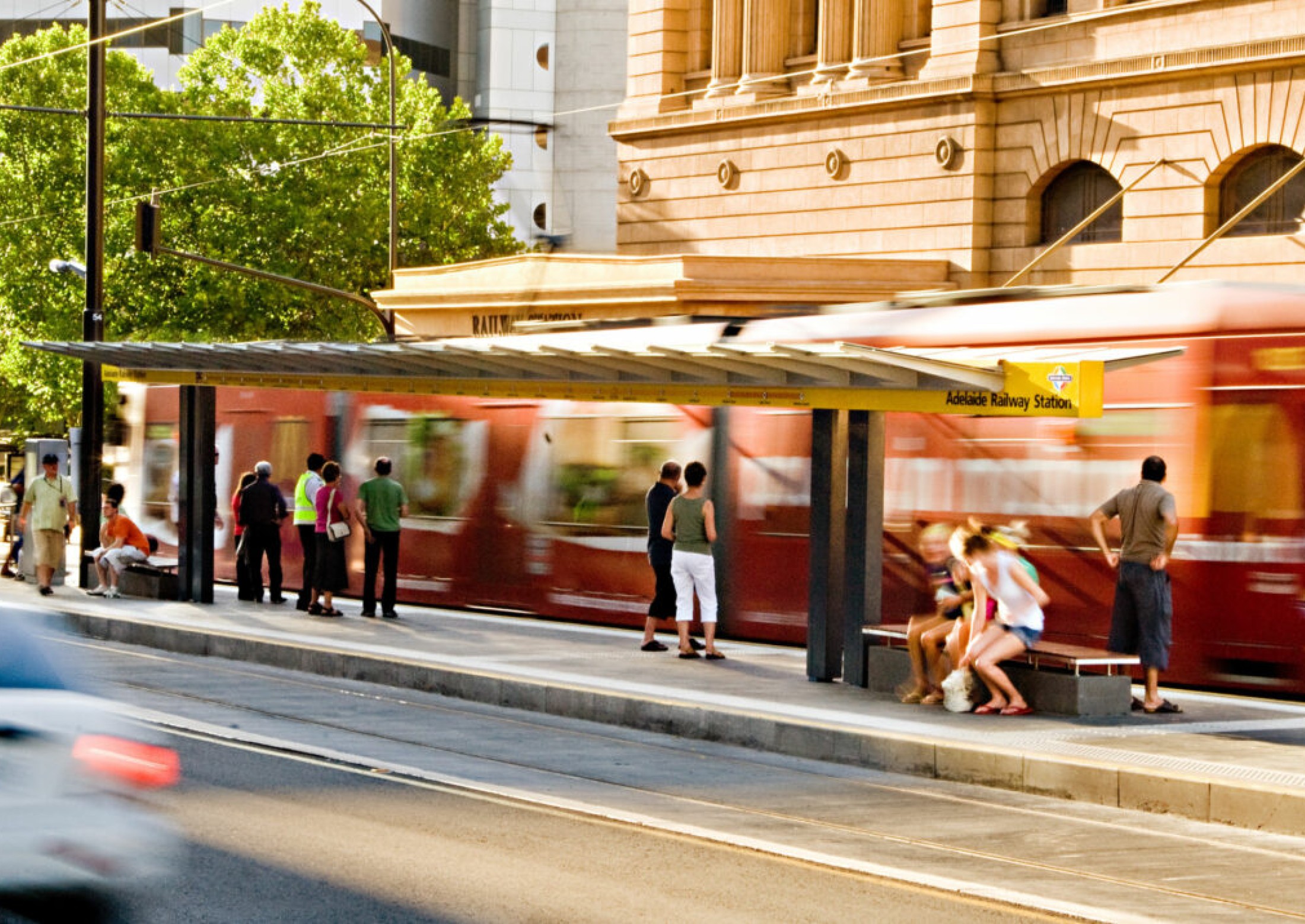 Adelaide Tram Shelter