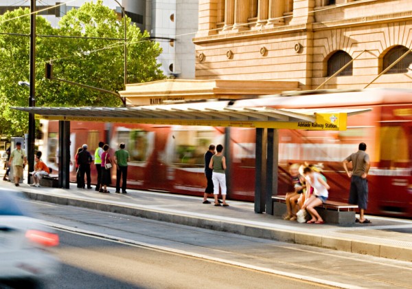 Adelaide Tram Shelter