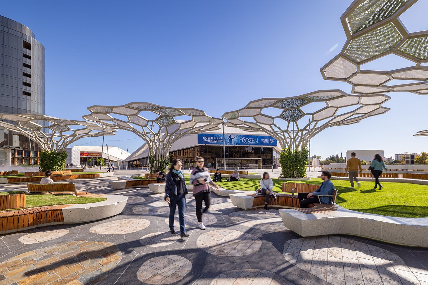 Home Ground / Telstra Plaza Fan Zone, Adelaide Riverbank
